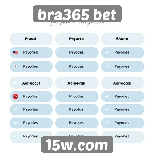 Métodos de pagamento aceitos no bra365 bet